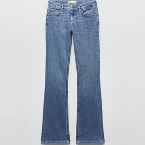 Zara low boot cut jeans